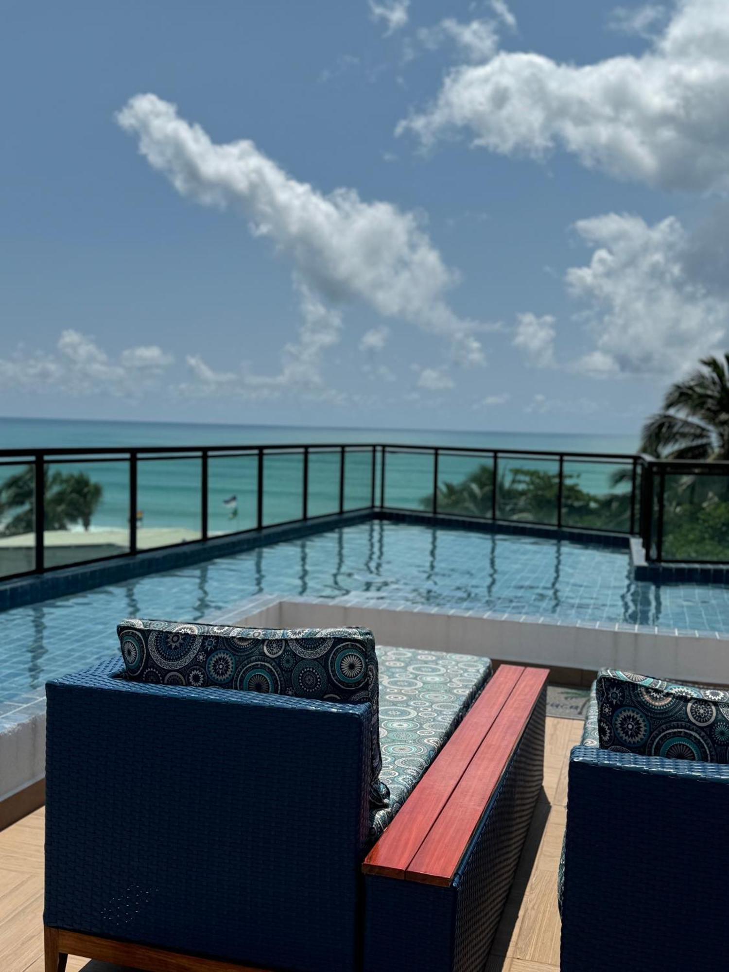 Appartamento Flat Beira Mar Maracaipe- Pôrto das Galinhas Esterno foto