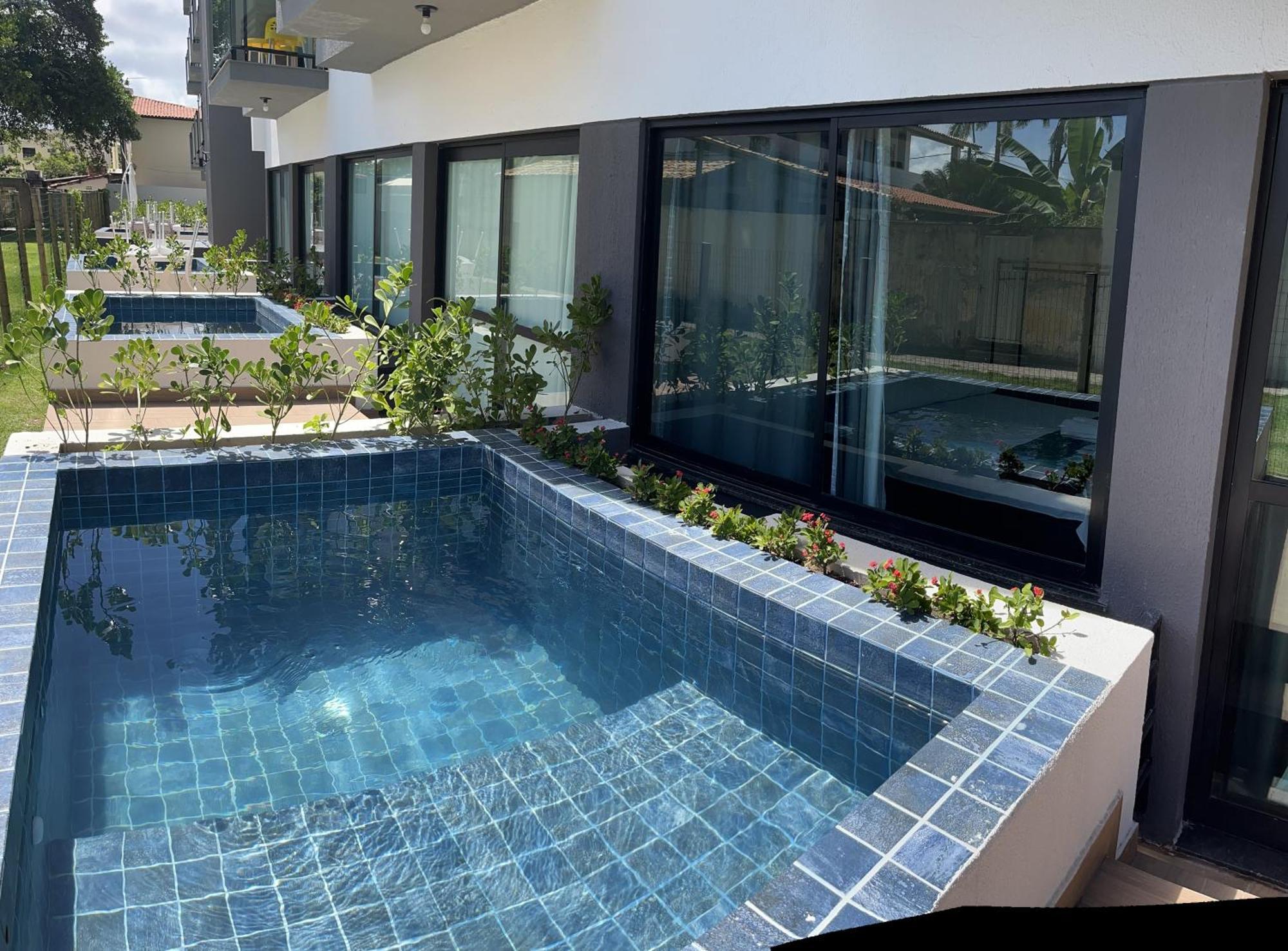 Appartamento Flat Beira Mar Maracaipe- Pôrto das Galinhas Esterno foto