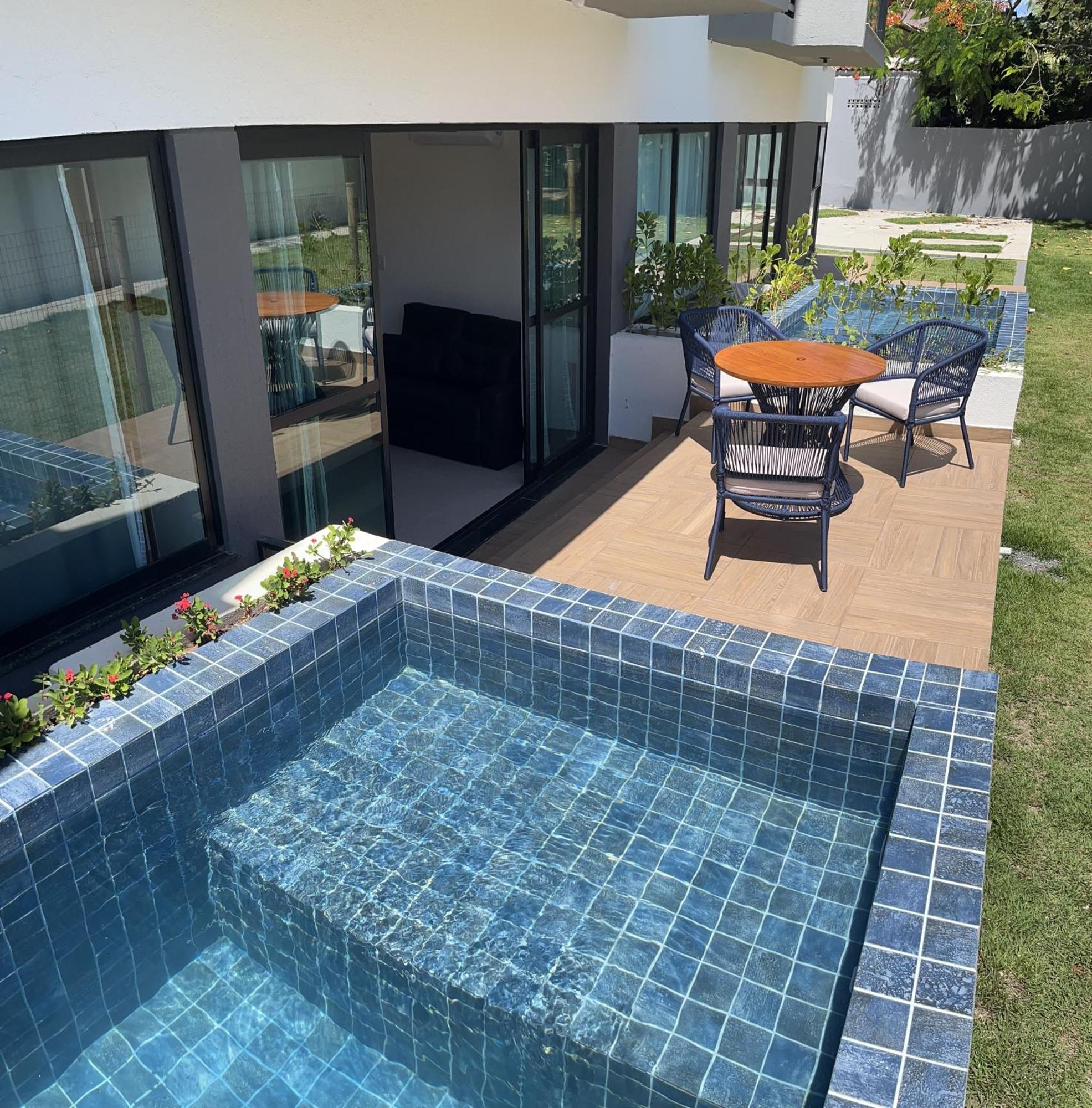 Appartamento Flat Beira Mar Maracaipe- Pôrto das Galinhas Esterno foto